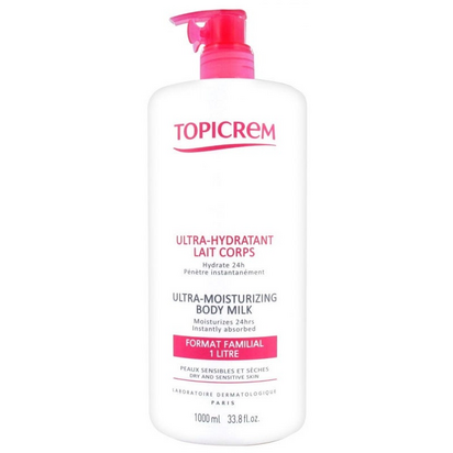 Topicrem Leite Corporal Ultra-Hidratante 1 Litro